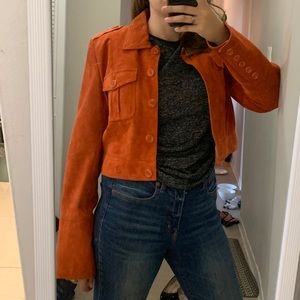 Damier Leather Jacket